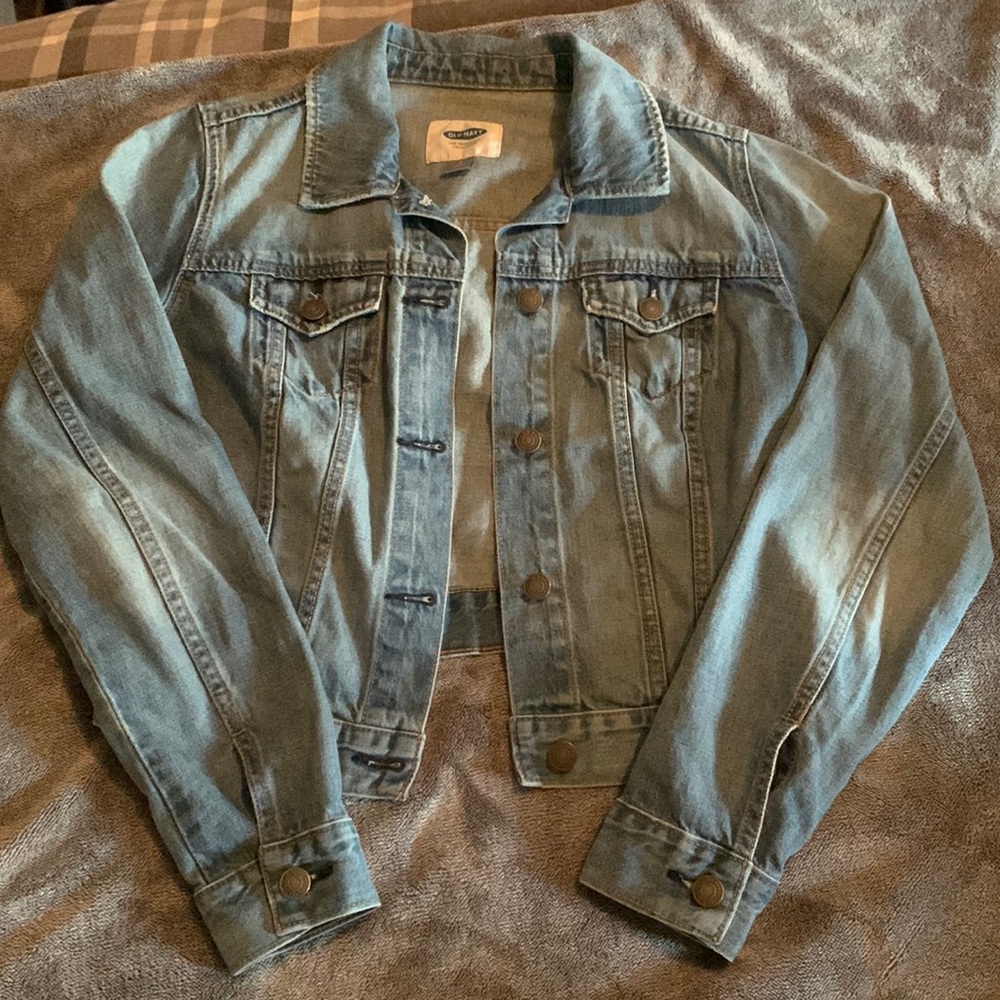Old Navy Cropped Jean Jacket
